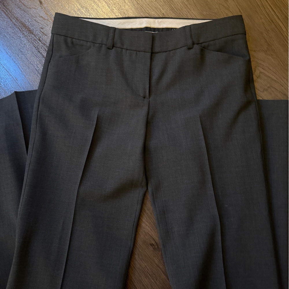 Theory Charcoal Trousers size 6
